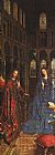 Jan van Eyck The Annunciation painting